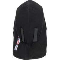 Pioneer 766A Flame-Resistant Quilted Hard Hat Liner with Detachable Mouthpiece, Black/Grey, Cotton/FR-Tech&reg;/Modacrylic/Nylon Equipment World