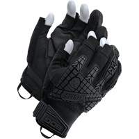 X-Site&reg; Impact Trigger Finger Gloves, Suede Palm, Size X-Small Equipment World