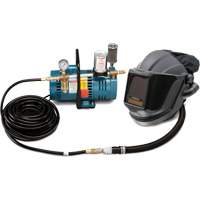 1-Worker MAXSHIELD&reg; Supplied Air Shield & Flip-Front Welding System Equipment World