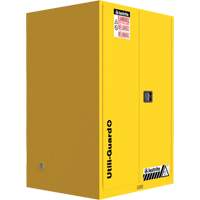 Utili-Guard+ Flammable Safety Cabinet, 45 gal., 2 Door, 43" W x 65" H x 22" D Equipment World