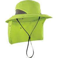 Chill-Its 8934 Ranger Hat with Neck Shade, Small/Medium, Hi-Vis Lime Equipment World