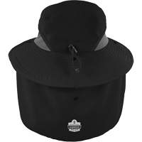 Chill-Its 8934 Ranger Hat with Neck Shade, Small/Medium, Black Equipment World