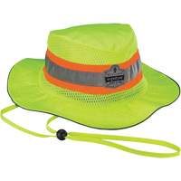 Chapeau de soleil de garde forestier GloWear 8935, petit/moyen, Jaune lime haute visibilit&eacute;, Polyester Equipment World