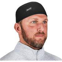 Chill-Its 6630 High-Performance Skull Cap with Terry Cloth Sweatband, Black Equipment World