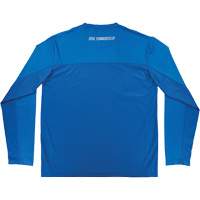 Chemise de refroidissement &agrave; manches longues avec protection solaire et UV Chill-Its 6689, Bleu, Petit Equipment World
