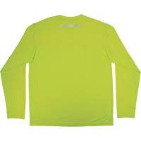 Chemise de refroidissement &agrave; manches longues avec protection solaire et UV Chill-Its 6689, Jaune lime haute visibilit&eacute;, Petit Equipment World