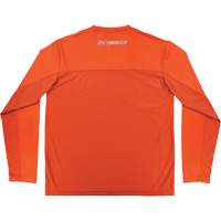 Chemise de refroidissement &agrave; manches longues avec protection solaire et UV Chill-Its 6689, Orange, Petit Equipment World