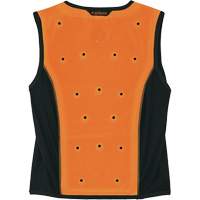 Chill-Its 6685 Dry Evaporative Cooling Vest with Zipper Closure, Medium, Orange Equipment World