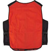 Chill-Its 6255 Lightweight Phase Change Cooling Vest (Vest Only), Small/Medium, Orange Equipment World