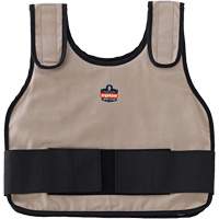 Chill-Its 6235 Standard Phase Change Cooling Vest, Small/Medium, Khaki Equipment World