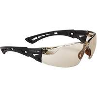 Lunettes de s&eacute;curit&eacute; Rush + BSSI, Lentille Brun/Cuivre, Antibu&eacute;e/Anti-&eacute;gratignures, ANSI Z87+ Equipment World
