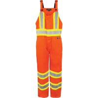 High-Visibility Unlined Overalls, X-Small, High Visibility Orange Equipment World