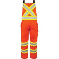 High-Visibility Unlined Overalls, X-Small, High Visibility Orange Equipment World