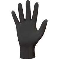709B PyraGrip Disposable Gloves, 7/Small, Nitrile, 8-mil, Powder-Free, Black Equipment World