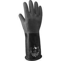 879R Acid-Resistant Gloves, Size Medium/8, 14" L, Butyl Rubber, 28-mil Equipment World