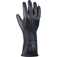 893 Chemical & Acid Resistant Gloves, Size Small/7, 12" L, Butyl Rubber/Viton&reg;, 12-mil Equipment World