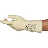 AlphaTec&reg; 87-137 Lightweight Natural Gloves, Size 7, 11.8" L, Rubber Latex, 16-mil Equipment World