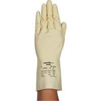 AlphaTec&reg; 87-137 Lightweight Natural Gloves, Size 7, 11.8" L, Rubber Latex, 16-mil Equipment World