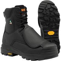 Vulcan Work Boots with External Metguard, Leather, Size 5, Impermeable Equipment World