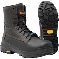 Metpro Flex Work Boots with Metguard, Leather, Size 4, Impermeable Equipment World