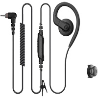 Over-the-Ear Single Pin Earpiece for Curve Two-Way Radio Equipment World