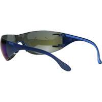 Adapt Lite Safety Glasses, Blue Mirror Lens, Anti-Fog/Anti-Scratch, ANSI Z87+/Meets/Exceeds CSA Z94.3 Equipment World