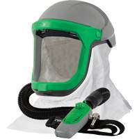 Z-Link Respirator with Tychem 4000 Shoulder Cape & C40, Facepiece Respirator/Welding Helmet Equipment World