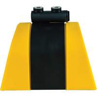 HAZLOK Safety Barrier System, Plastic, Magnetic Mount, 30', Black and Yellow Tape Equipment World