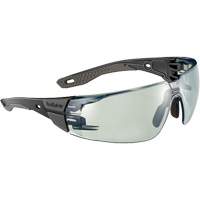 RUSH+ 2.0 M/L Safety Glasses with Black & Grey Frame, Grey/IR 1.7 Lens, Anti-Fog/Anti-Scratch, ANSI Z87+ Equipment World