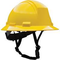 Kilimanjaro Full Brim Safety Helmet with HDPE Shell, Meets CSA Type 2, Ratchet Suspension, Non-Vented Equipment World