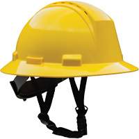Kilimanjaro Full Brim Safety Helmet with HDPE Shell, Meets CSA Type 2, Ratchet Suspension, Vented Equipment World