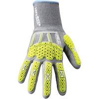 Helix&reg; 3013IMP Impact Gloves, 2X-Small/5, HPPE Palm, Elastic Cuff Equipment World