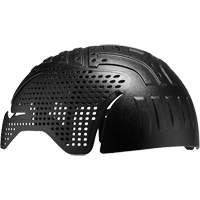 Casque l&eacute;ger de style casquette Skullerz 8955 avec micro-bordure, Vert lime haute visibilit&eacute; Equipment World