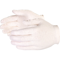 Heavyweight Jersey Inspector Gloves, Poly/Cotton, Hemmed Cuff, Men's SI831 | Equipment World