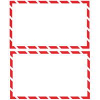 &eacute;tiquettes SIMDUT 200/pqt, Papier, Rouleau, 4-3/4" lo x 8-1/2" la Equipment World