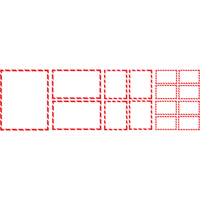 &eacute;tiquettes SIMDUT 400/pqt, Papier, Rouleau, 5-1/2" lo x 4-1/4" la Equipment World
