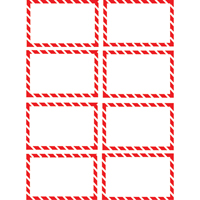 &eacute;tiquettes SIMDUT 800/pqt, Papier, Rouleau, 2-3/4" lo x 4-1/4" la Equipment World