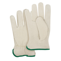 Close-Fit Driver's Gloves, X-Large, Grain Cowhide Palm Equipment World