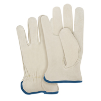 Close-Fit Driver's Gloves, X-Large, Grain Cowhide Palm Equipment World