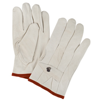 Standard-Duty Ropers Gloves, Small, Grain Cowhide Palm Equipment World