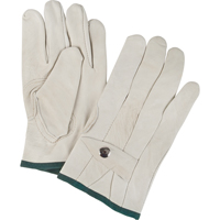 Standard-Duty Ropers Gloves, Medium, Grain Cowhide Palm Equipment World