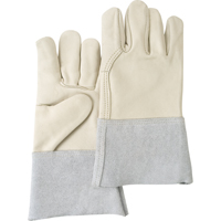 Standard-Duty Work Gloves, Large, Grain Cowhide Palm Equipment World