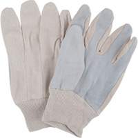 Standard-Duty Work Gloves, Large, Split Cowhide Palm Equipment World