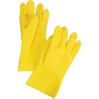 ChemStop Gloves, Size Small/7, 12" L, Latex, Flock-Lined Inner Lining, 16-mil Equipment World