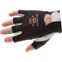 Anti-Impact Right-Hand Glove, Small, Goatskin/Split Leather Palm, Hook & Loop Cuff Equipment World