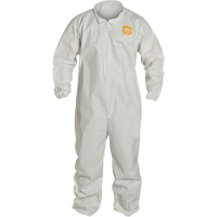 ProShield&reg; 60 Coveralls, Small, White, Microporous Equipment World
