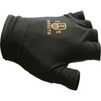 Anti-Impact Fingerless Right-Hand Glove, X-Small, Split Leather Palm, Slip-On Cuff Equipment World