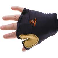 Anti-Impact Tool Grip Fingerless Right-Hand Glove, Size X-Small, Grain Leather Palm Equipment World