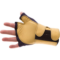 Premium Impact & Repetitive Strain Protective Right-Hand Glove, Size X-Small, Grain Leather Palm Equipment World