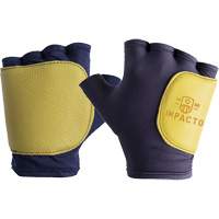 Palm and Side Impact Glove Liner-Right, X-Small, Grain Leather Palm, Slip-On Cuff Equipment World